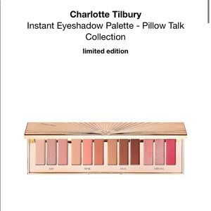 NEW! Pillow Talk Instant Eye Palette Charlotte Til